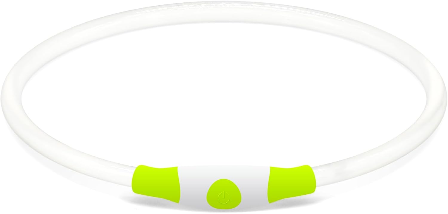 Led Dog Collar,  USB Rechargeable Flash Dog Necklace Ligh