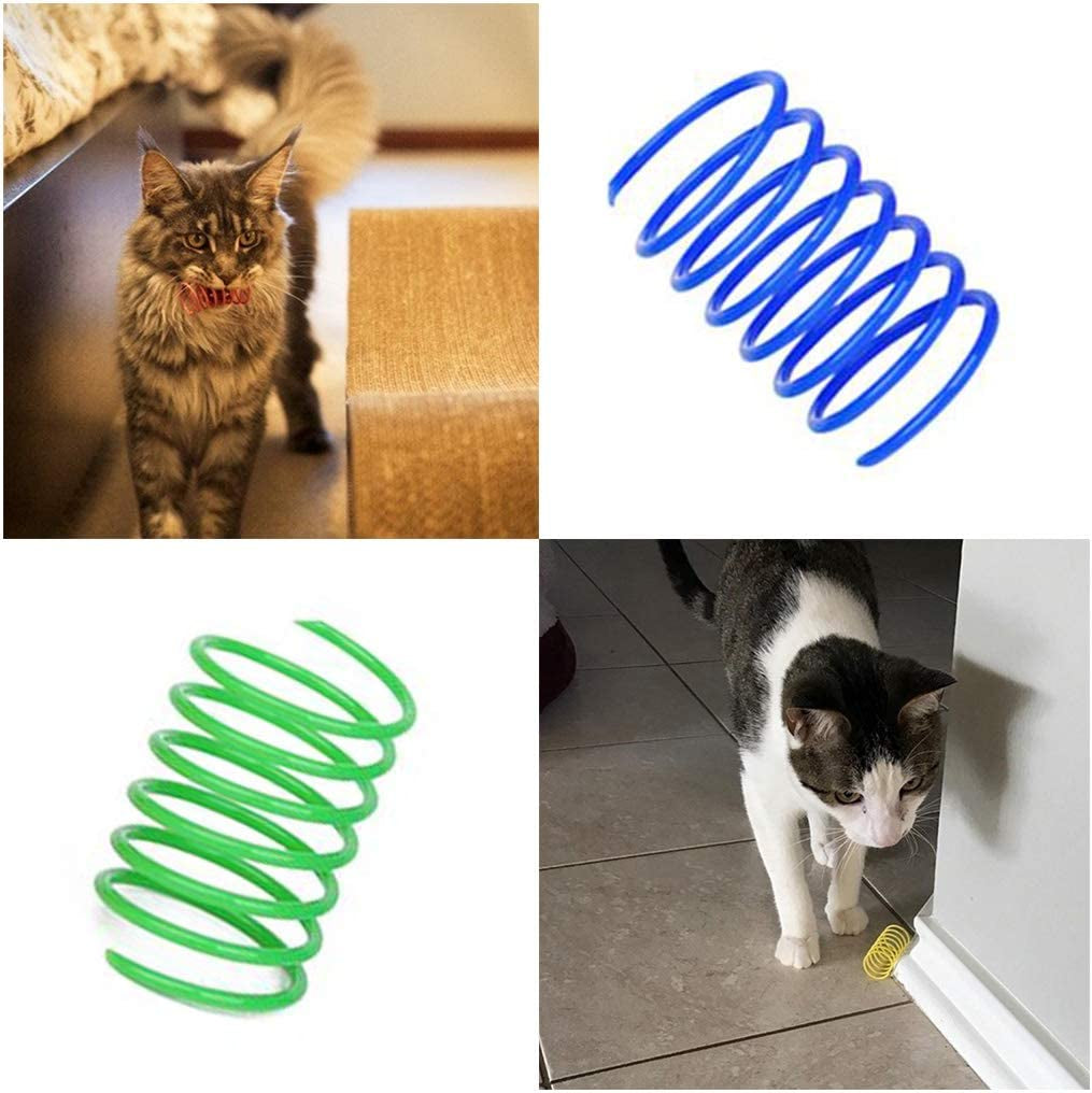 Interactive Cat Spiral Creative Spring Toy to Kill Time and Keep Fit