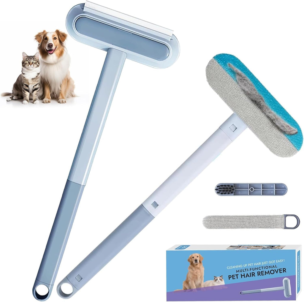 Pet Hair Remover for Couch, Furniture & Car Seats - Reusable Lint Roller for Dog and Cat Hair Removal on Clothes