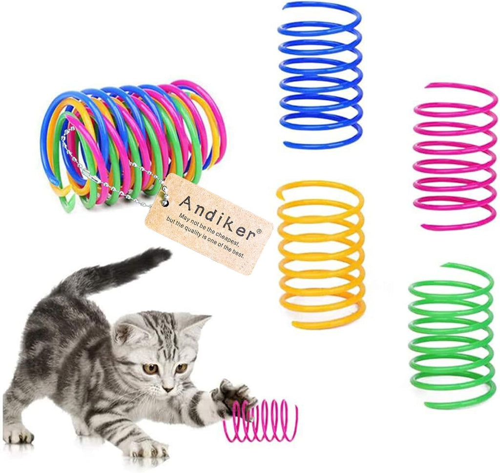 Interactive Cat Spiral Creative Spring Toy to Kill Time and Keep Fit