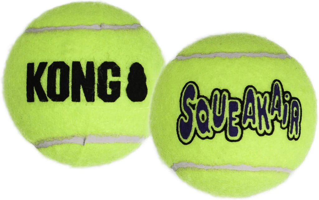 - Squeakair Ball - Dog Toy Premium Squeak Tennis Ball, Gentle on Teeth (Small (6 Pack))