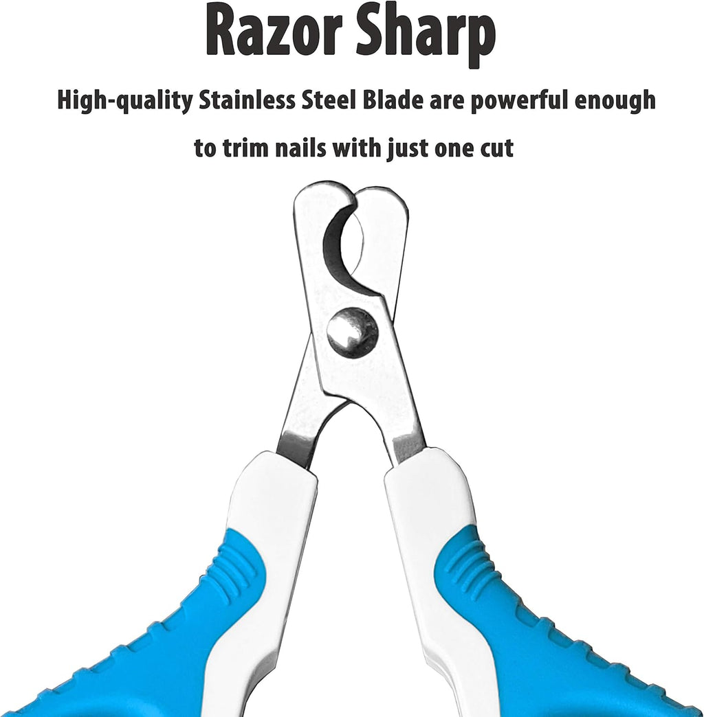 Professional Pet Nail Clippers and Trimmer - Best for Cats, Small Dogs and Any Small Pets