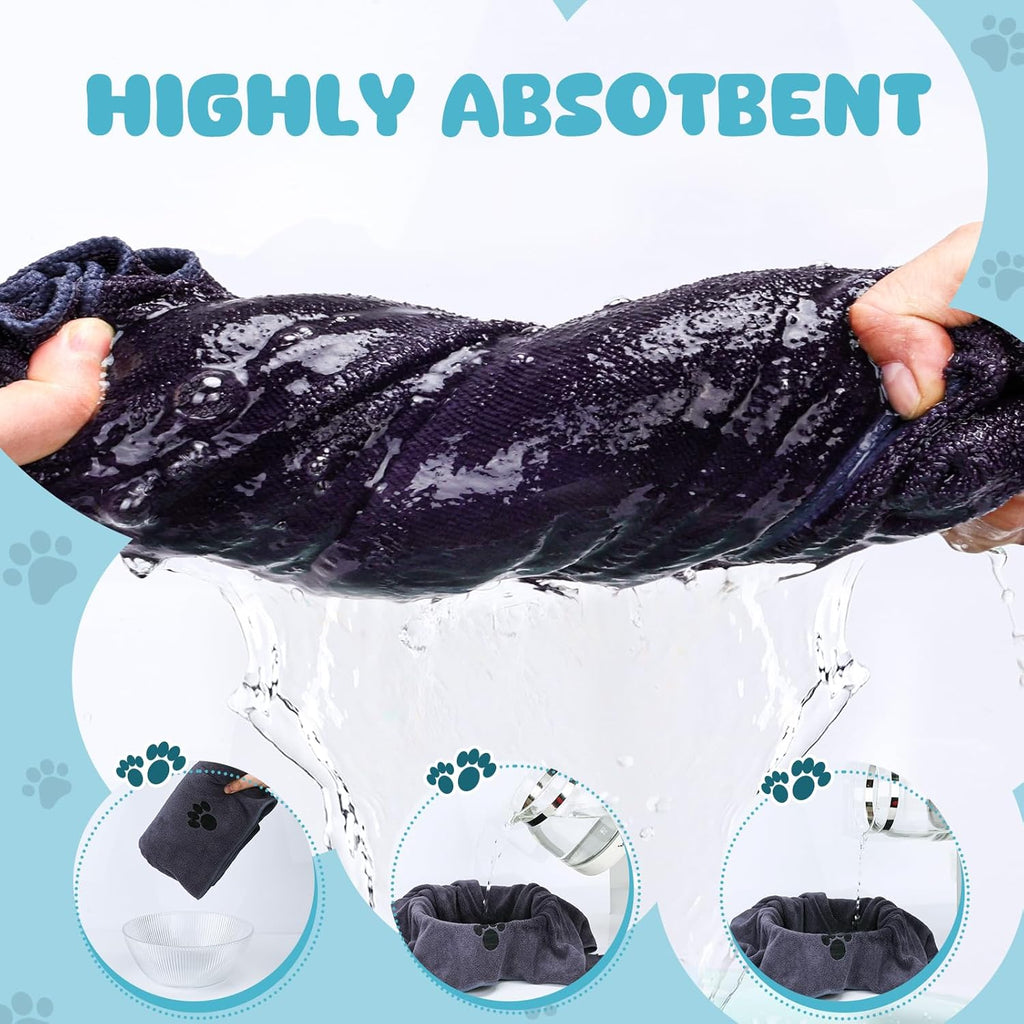 Microfiber Dog Towels for Drying Dogs,40'' X 23.6'', Super Absorbent and Soft Pet Grooming Towel