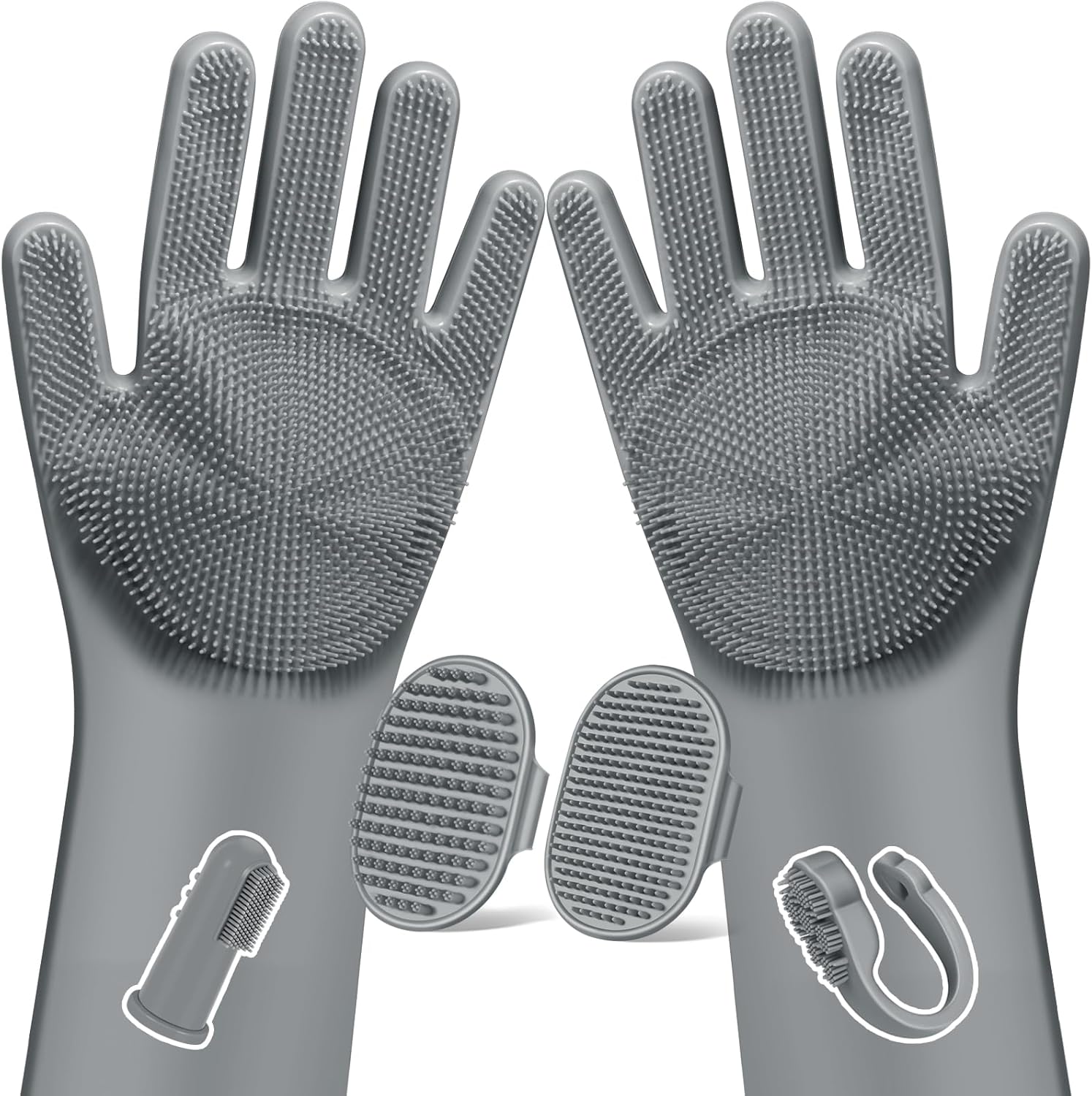 6PCS Pet Grooming Kit for Dogs, Cats and Horses