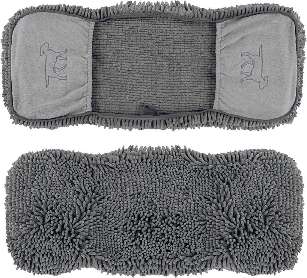 Quick Dry Towel for Dogs | Ultra Absorbent Microfiber Shammy | Extra Large 35X15 Size Dog Bath Towel