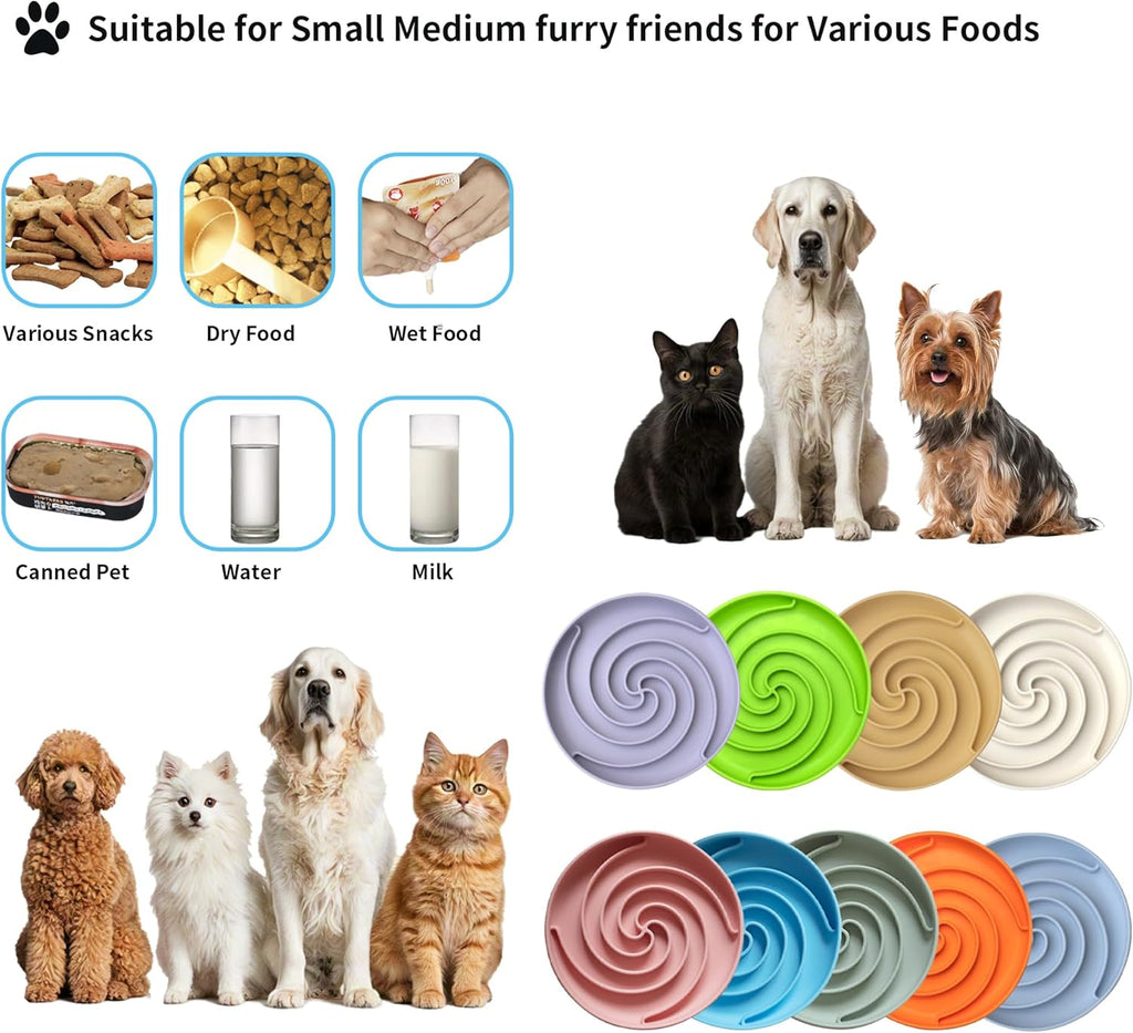 Slow Feeder Dog Bowls