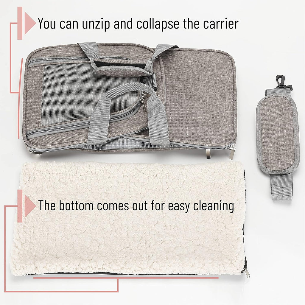 - Pet Carrier, Cat Carrier, Dog Carrier, Cat Bag Carrier, Cat Travel Carrier, Soft Cat Carrier
