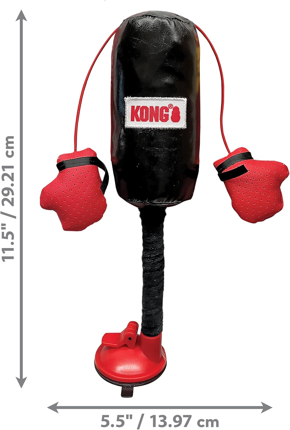 Connects Punching Bag with Boxing Gloves Filled with Catnip